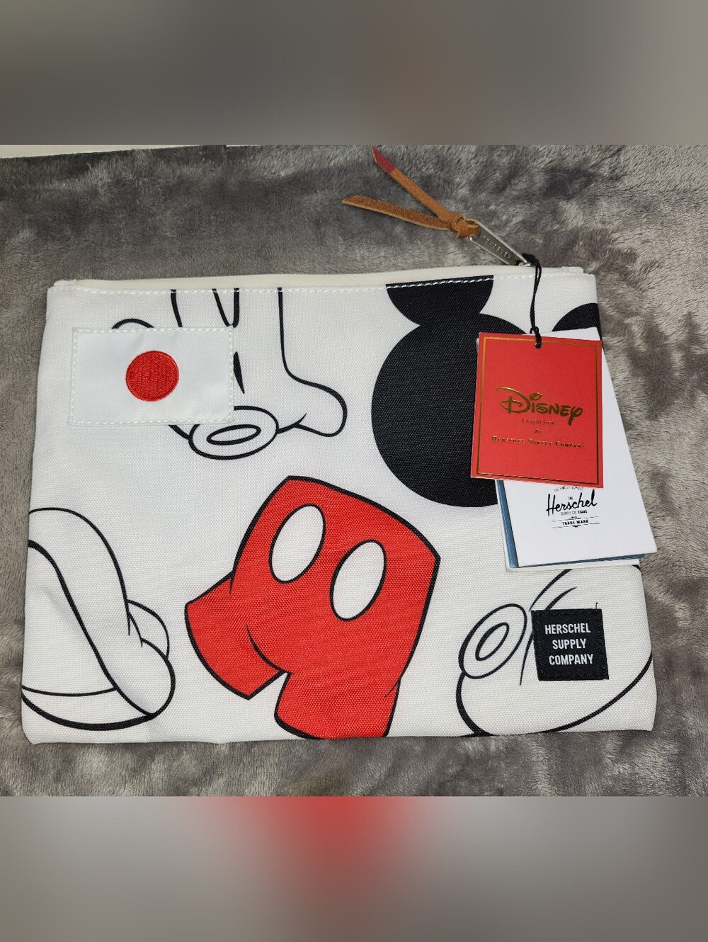 Herschel Supply Co. Disney Mickey Mouse Network Large Pouch